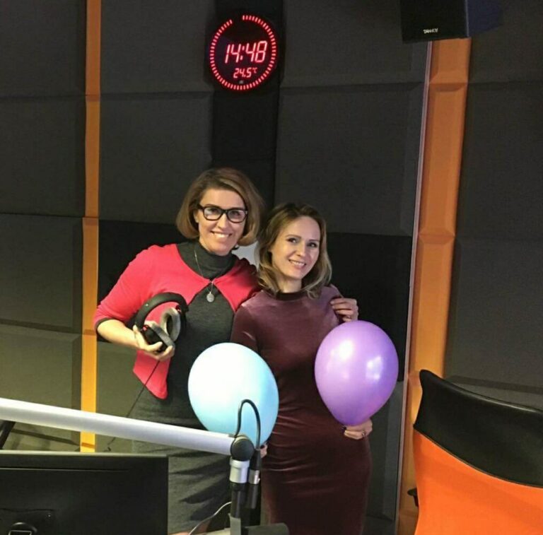 Iwona Fryczyńska i Justyna Sokołowska