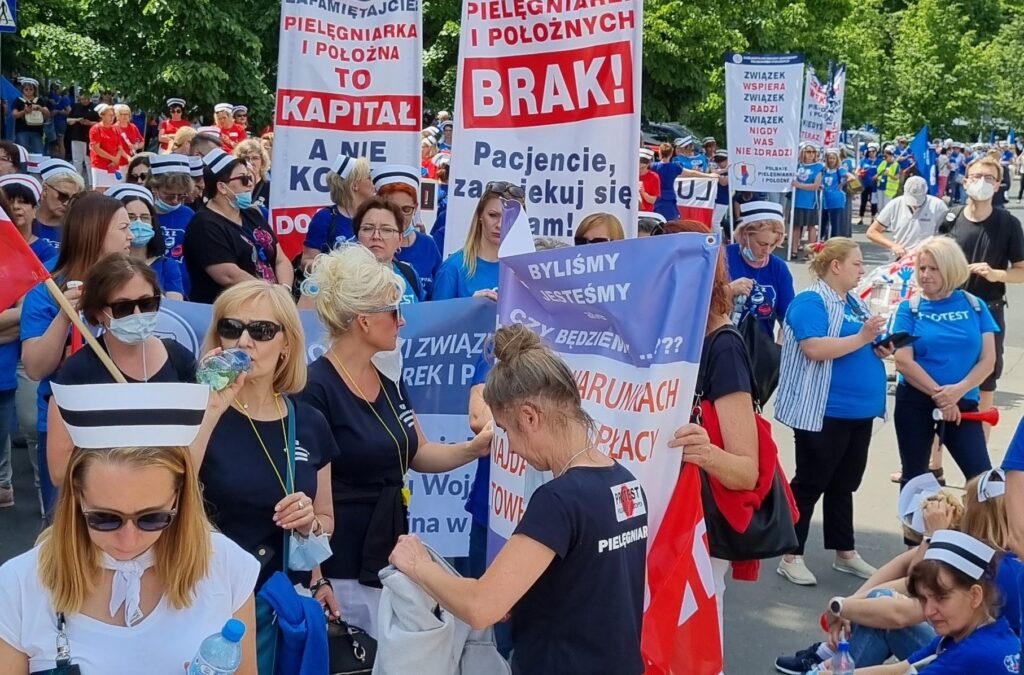 fot. Ogólnopolski Związek Zawodowy Pielęgniarek i Położnych