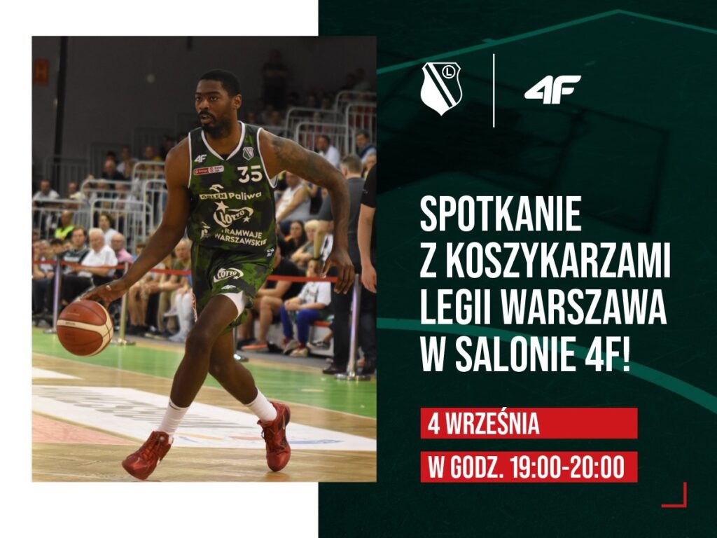 Spotkanie z koszykarską Legią w Westfield Arkadia