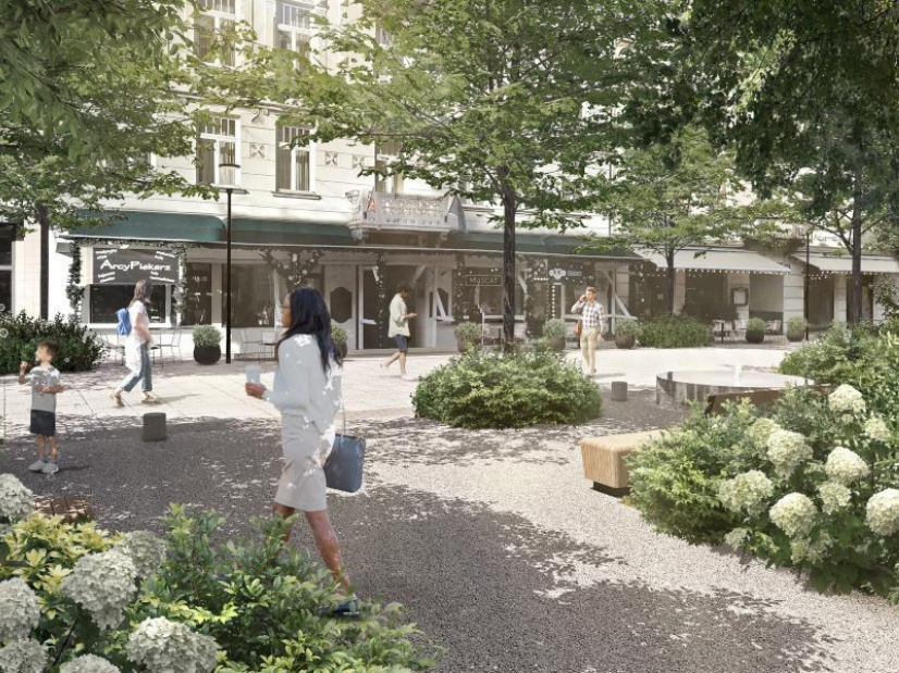 Chmielna stanie się zielonym deptakiem Warszawy. Wykonawca wybrany