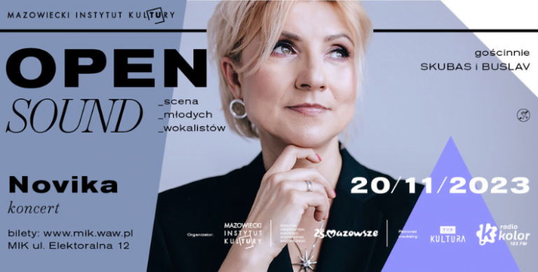 Koncert NOVIKI w Mazowieckim Instytucie Kultury