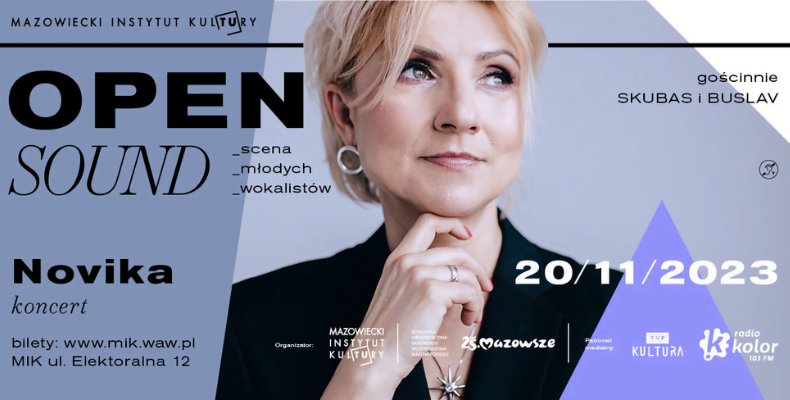 Koncert NOVIKI w Mazowieckim Instytucie Kultury