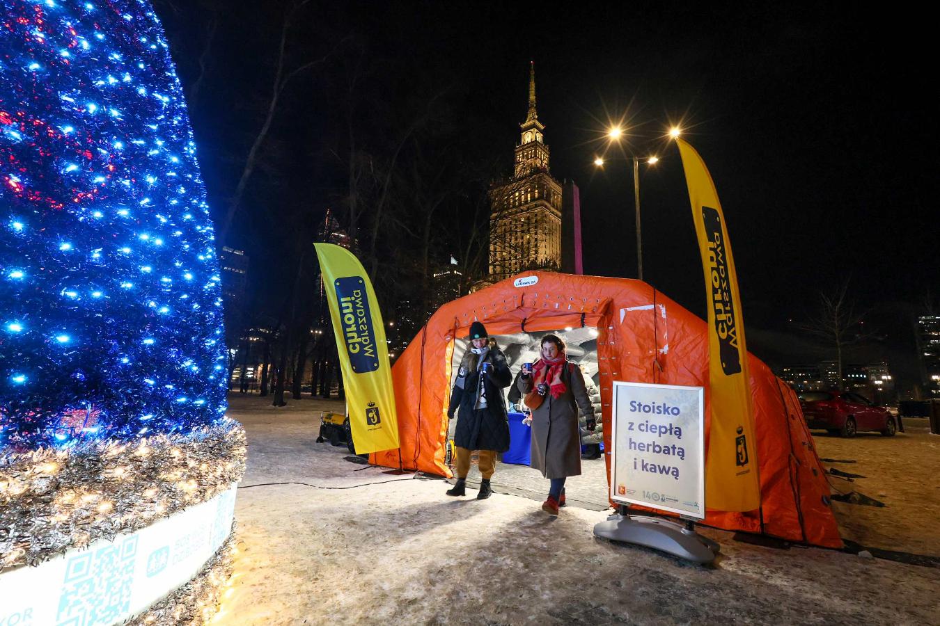 Namioty grzewcze i specjalne nocne autobusy. Stolica przygotowuje się na falę mrozów [INFO]